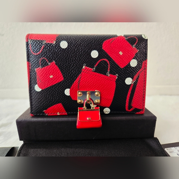 New-Dolce & Gabbana Dauphine Card Holder Wallet - Picture 6 of 16